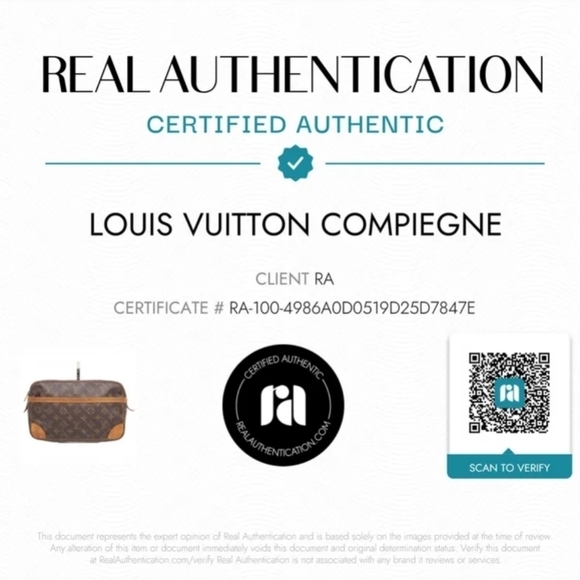 LOUIS VUITTON Compiegne 28 Clutch Bag - Picture 3 of 16